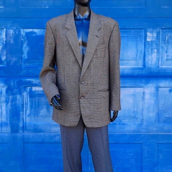 YSL Men's Pure Wool Luxury (2) Button Blazer - Picture 1 of 17